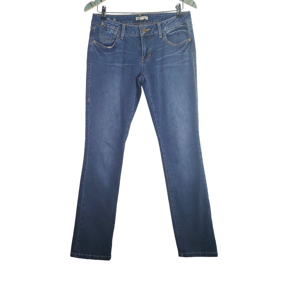 Cabi Jeans. Straight Leg, Blue Moon Indie Jean, Sz 6 - Picture 2 of 10